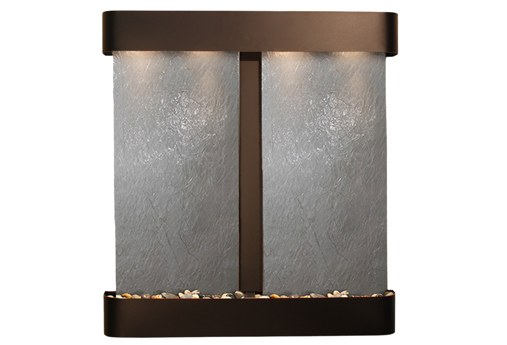 Aspen Falls-Round-Blackened Copper-Black Featherstone