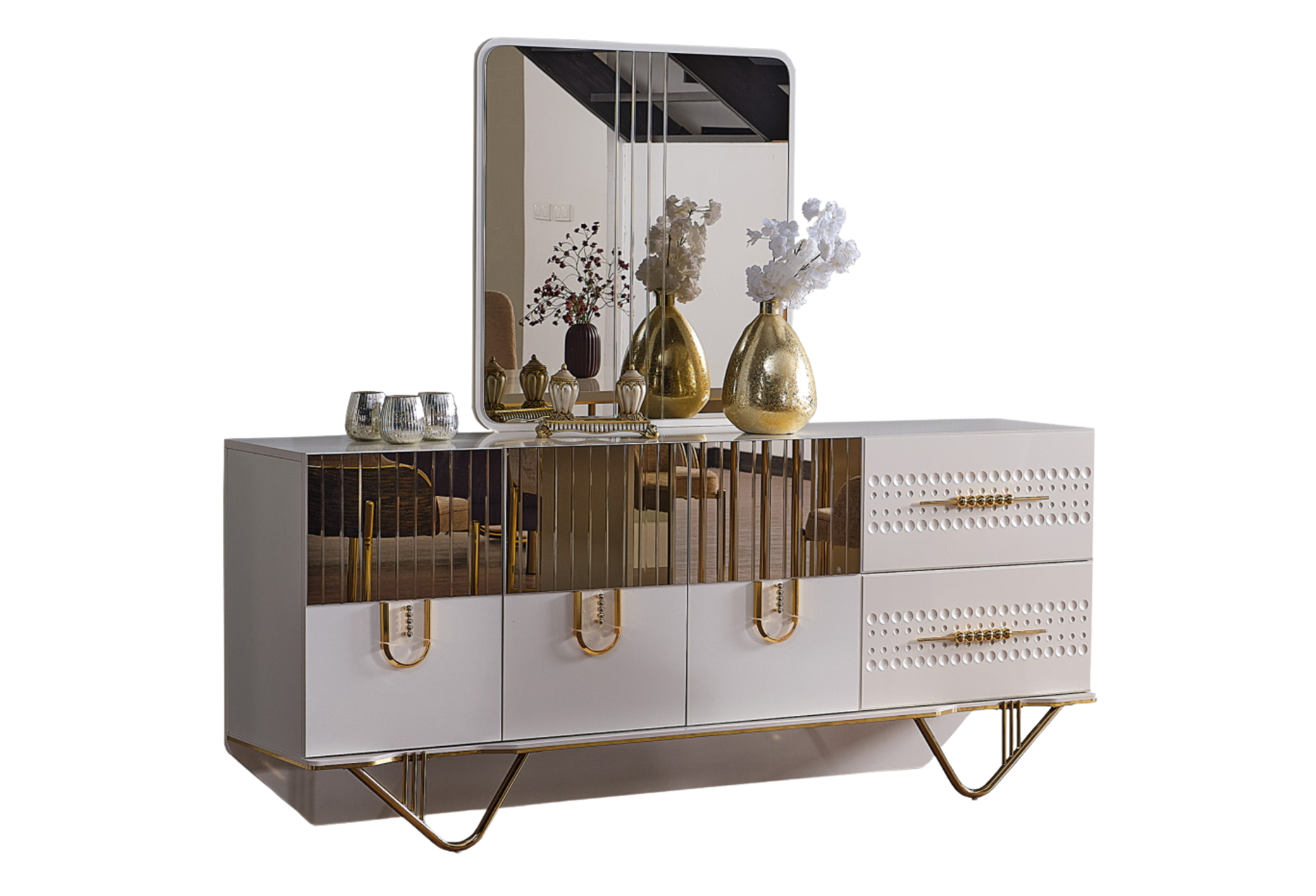 Valence Dining Room Console with Mirror