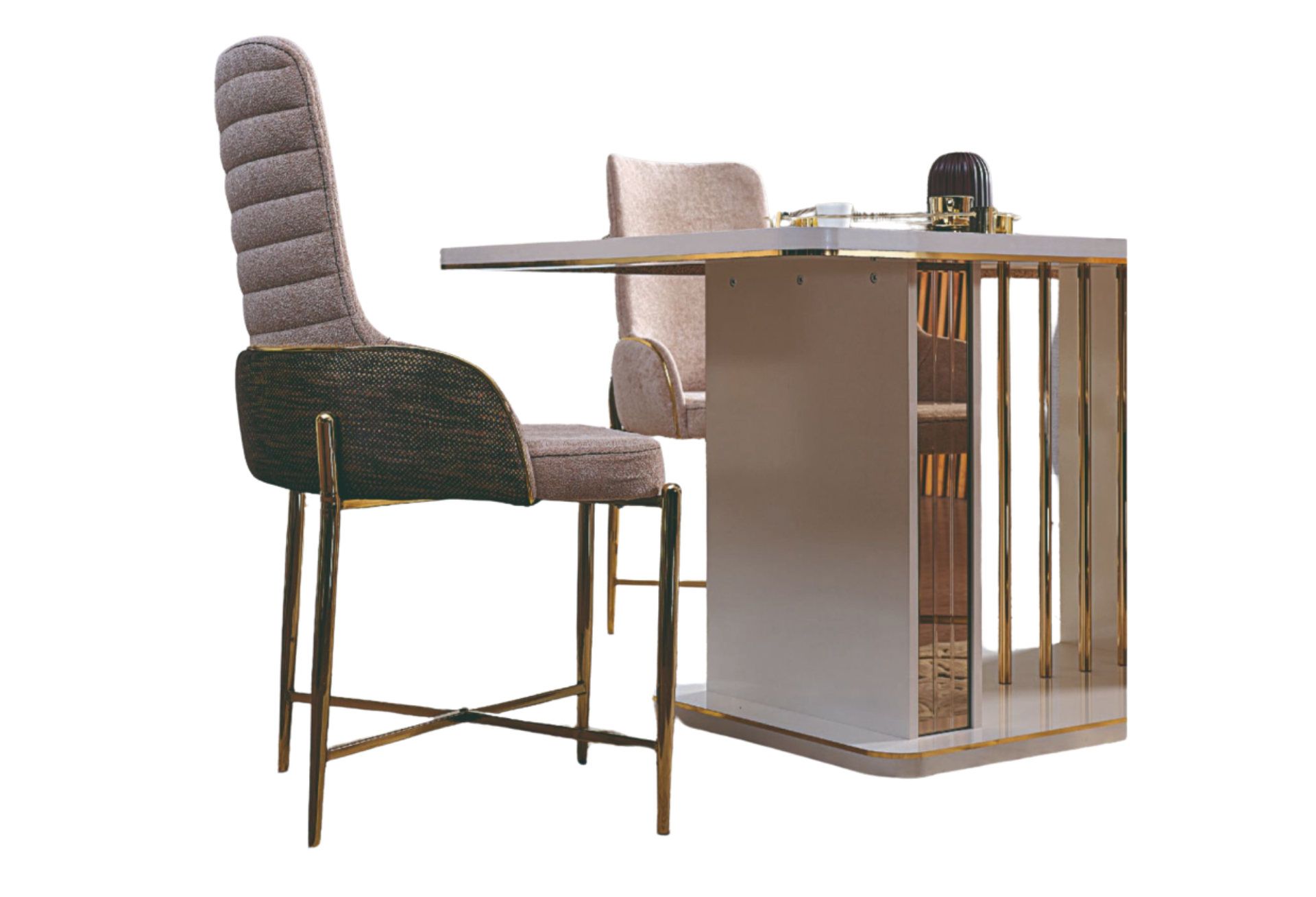 Valence Dining Chair Beige