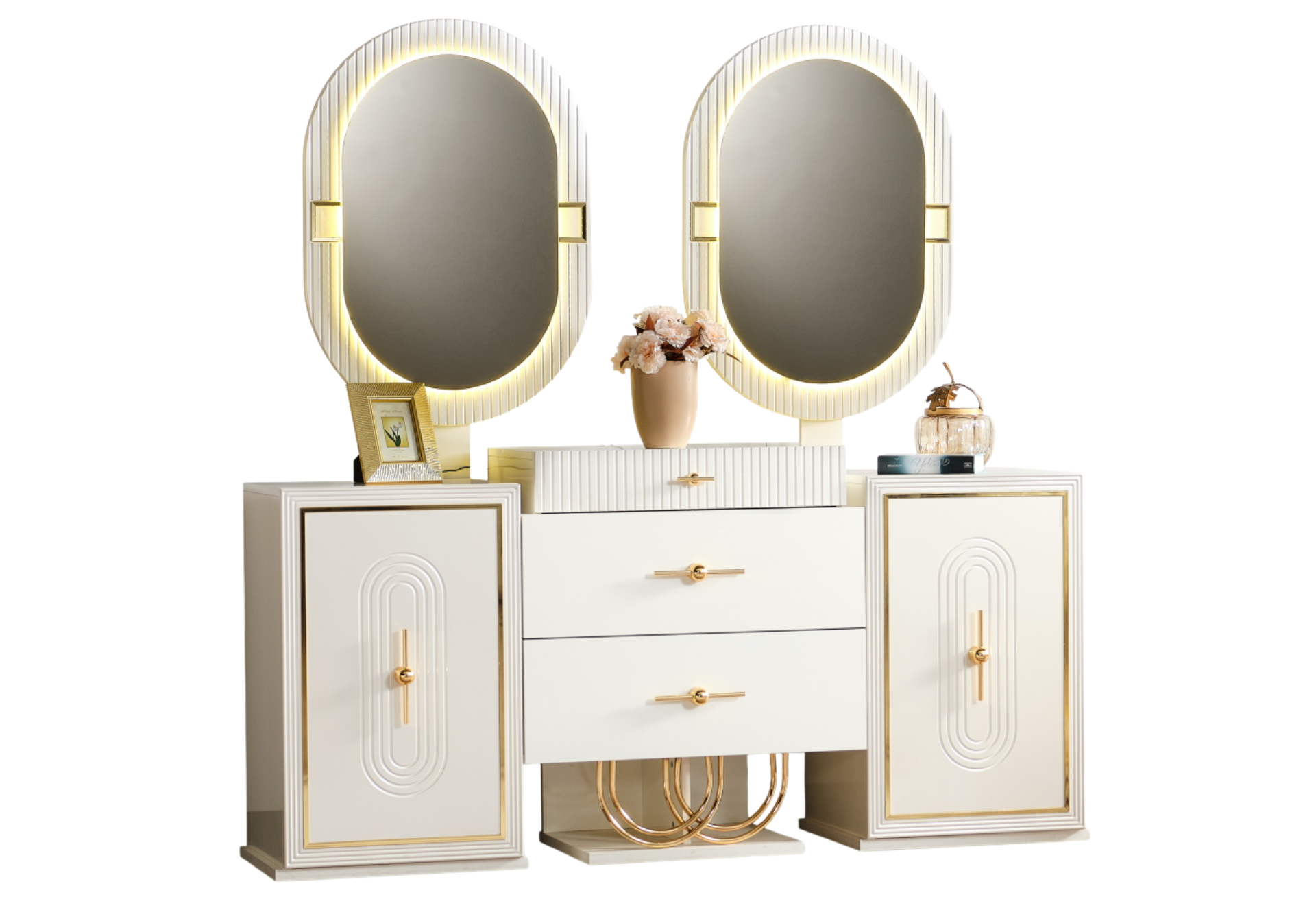 Marsel Dining Room Console with Mirror