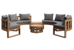 SET-811 Circular Modular Deep Seating Set