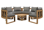 SET-810 Circular Modular Deep Seating Set