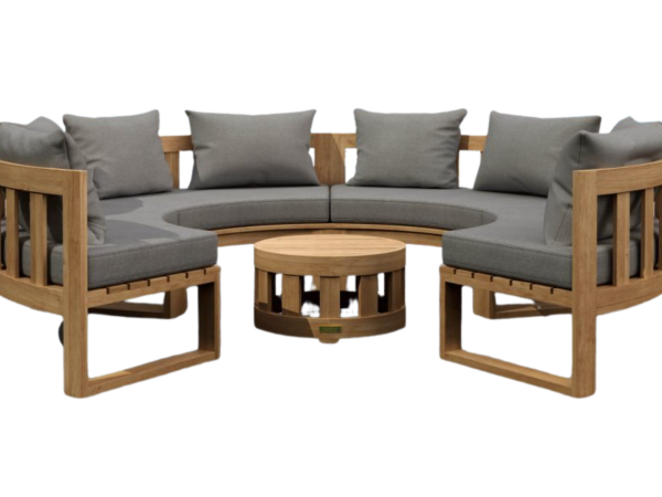 SET-810 Circular Modular Deep Seating Set
