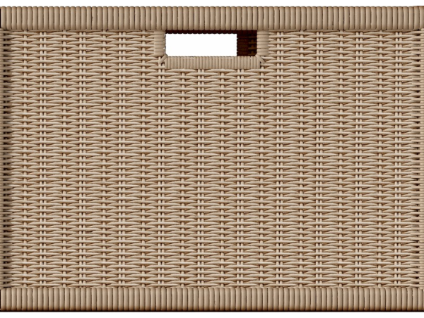 Wicker Basket for Towel Console TB-4720 (1 pair)