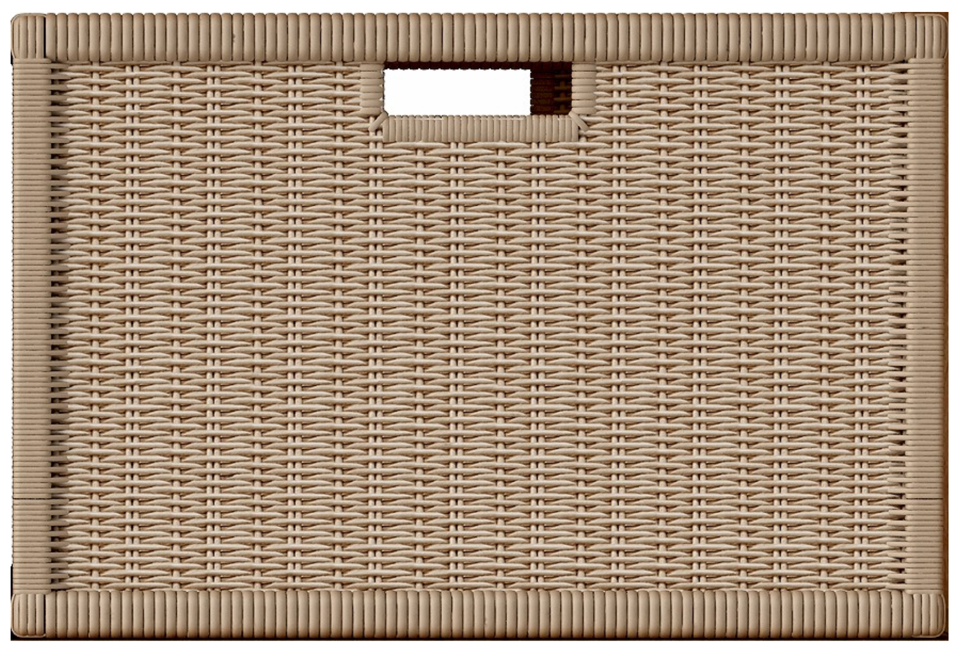 Wicker Basket for Towel Console TB-4720 (1 pair)