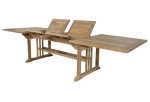 Sahara 126″ Rectangular Double Ext. Table