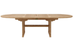 Sahara 106″ Oval Double Ext. Table