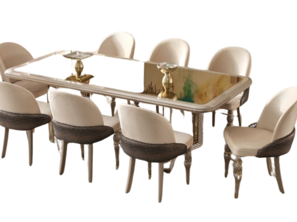 Madrid Dining Room Table For 8 Persons