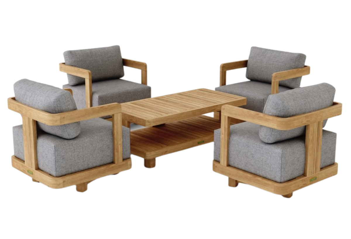 SET-904 5-pc Granada Deep Seating
