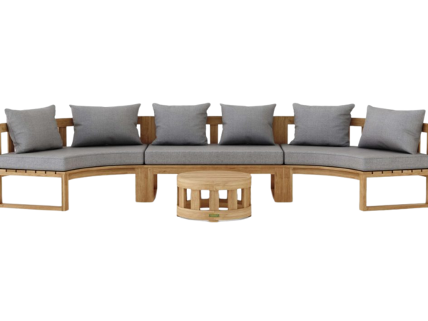 SET-814 Circular Modular Deep Seating Set