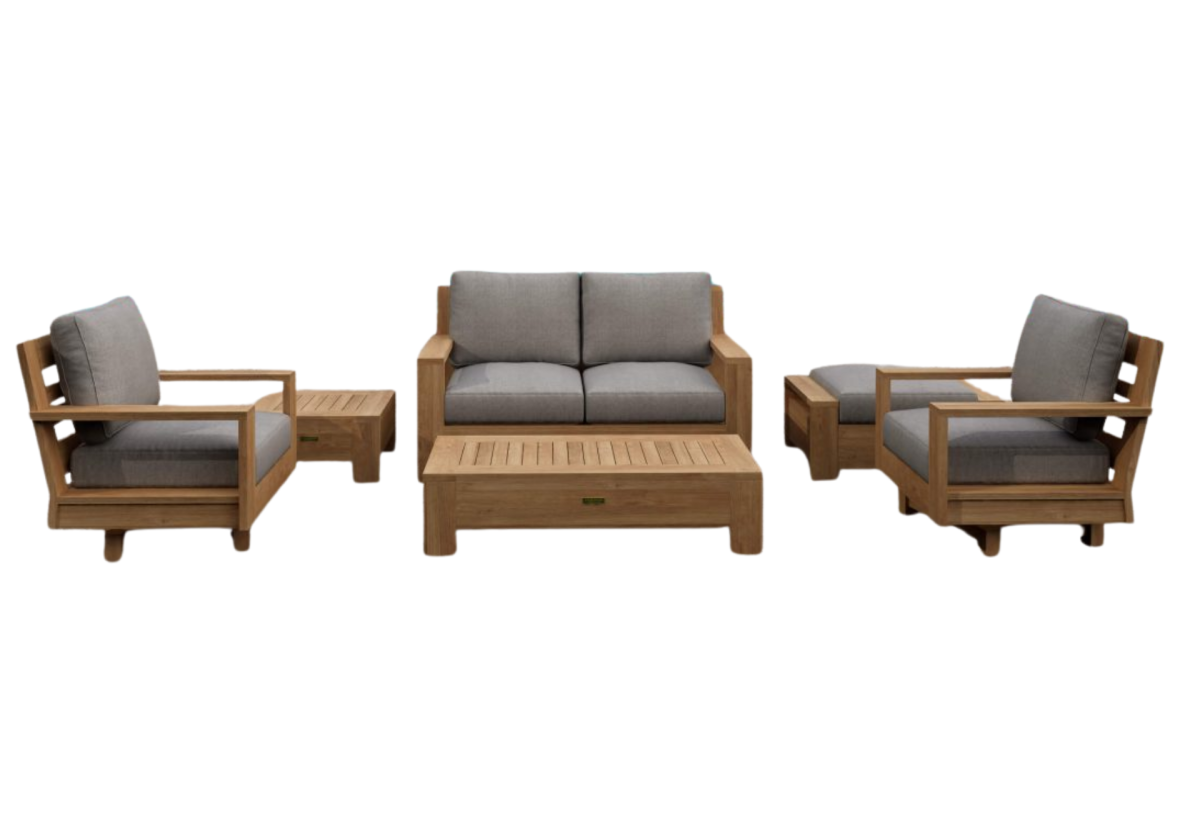 SET-525 6-pc Madera Deep Seating