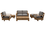 SET-525 6-pc Madera Deep Seating