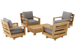 SET-523 6-pc Madera Deep Seating