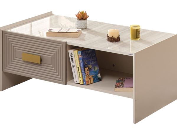 Urla Rectangle Coffee Table Only Cream