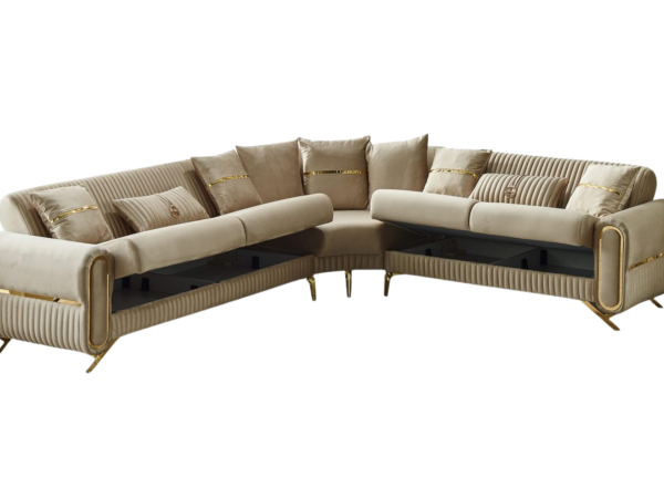Royal Convertible Sectional | Beige
