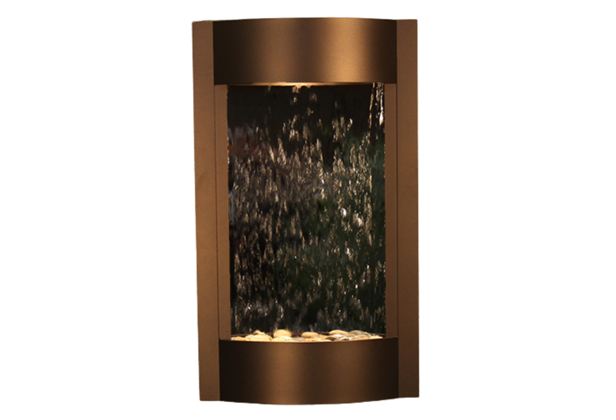 Serene Waters-Antique Bronze-Silver-Mirror
