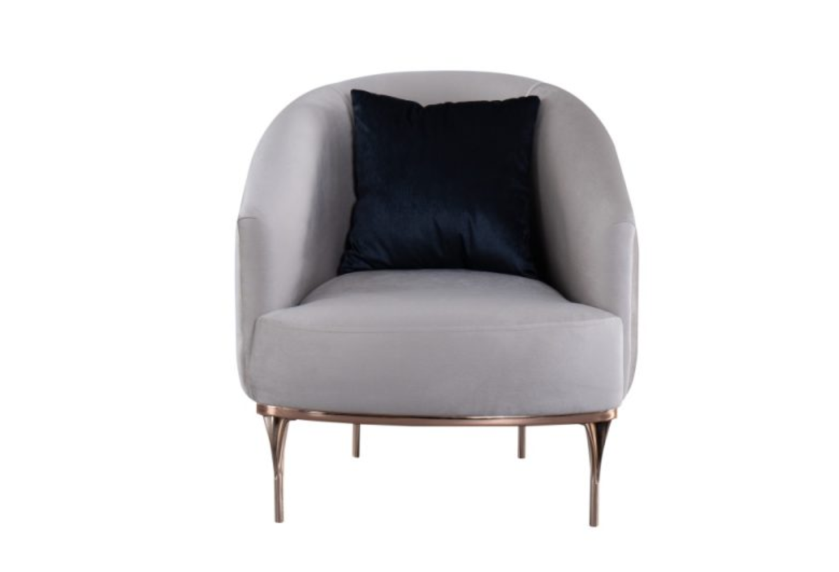 Pandora Living Room Armchair Cream