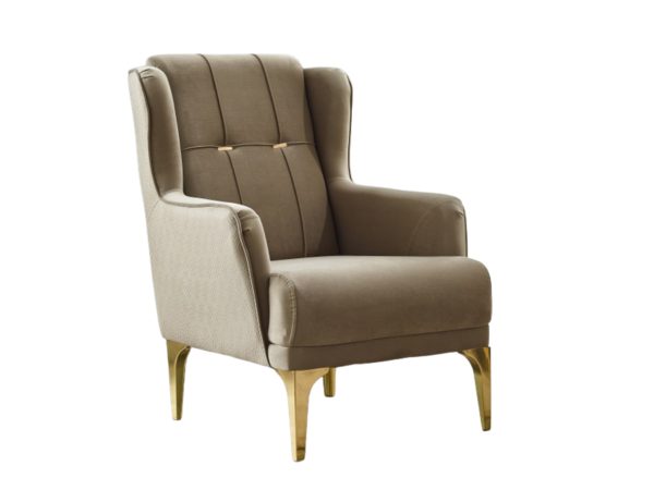 Clara Living Room Armchair | Beige