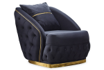 Arizona Living Room Armchair Anthracite