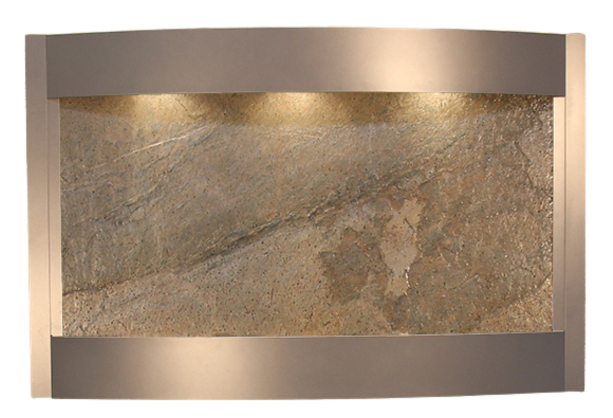 Calming Waters-Silver Metallic-Green-Featherstone