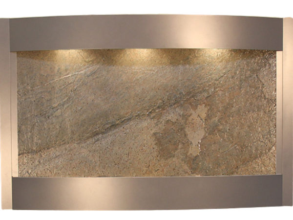 Calming Waters-Silver Metallic-Green-Featherstone
