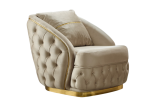 Arizonan Living Room Armchair Beige