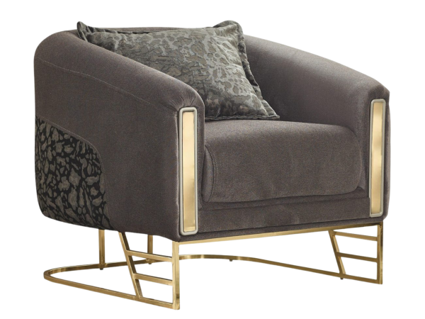 Romans Living Room Armchair Gray