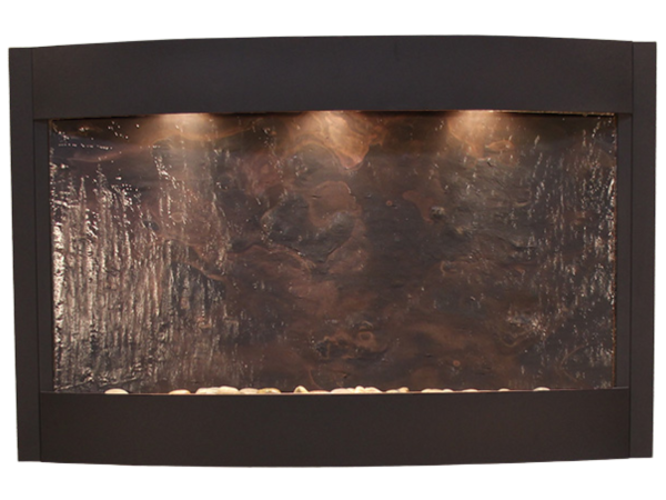 Calming Waters-Textured Black-Multi-Color-Featherstone