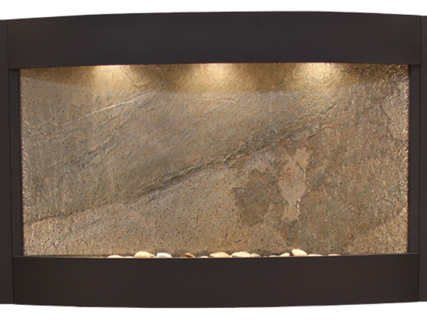Calming Waters-Textured Black-Green-Featherstone