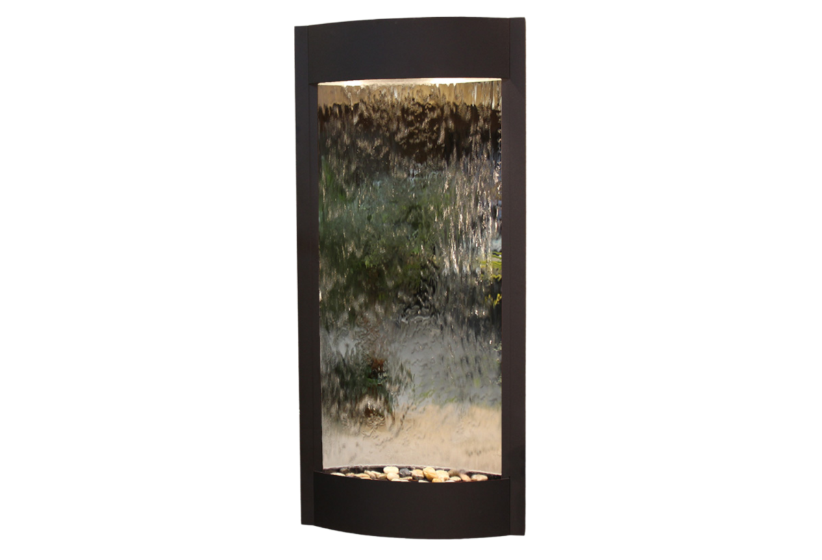 Pacifica Waters-Textured Black-Silver-Mirror