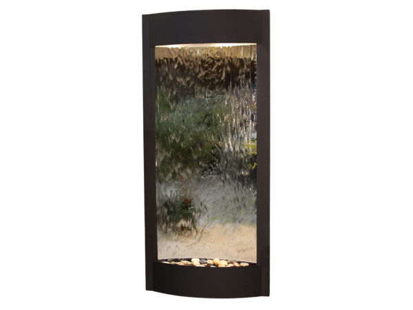 Pacifica Waters-Textured Black-Silver-Mirror