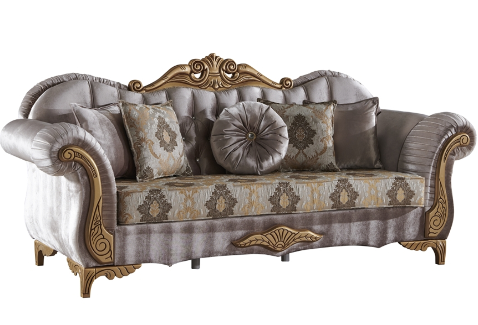 Sultan Traditional Stationary Loveseat