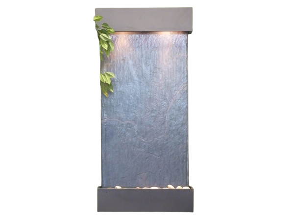 Whispering Creek-Silver Metallic-Black Featherstone