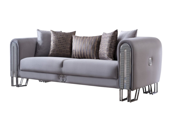Kapadokya Stationary Loveseat Only | Grey