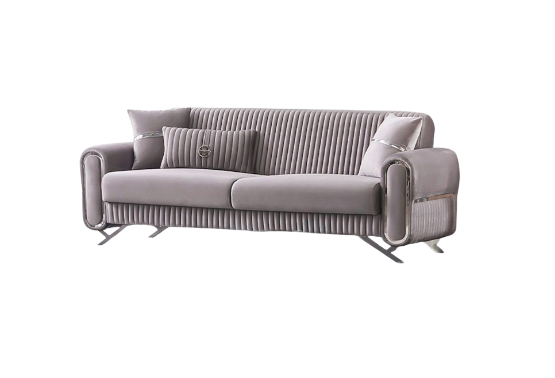 Royal Loveseat, Light Gray