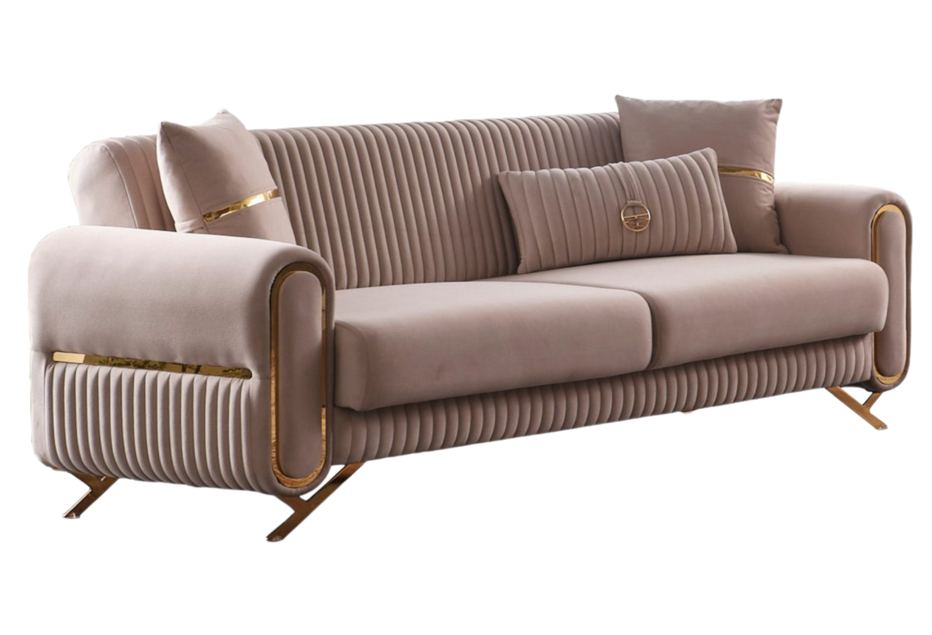 Royal Loveseat, Cream