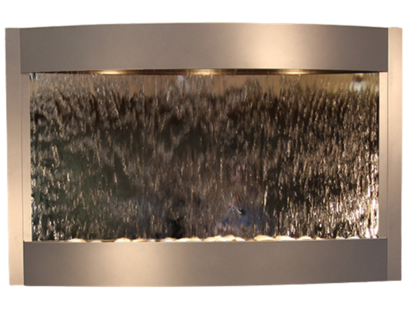 Calming Waters-Silver Metallic-Silver-Mirror