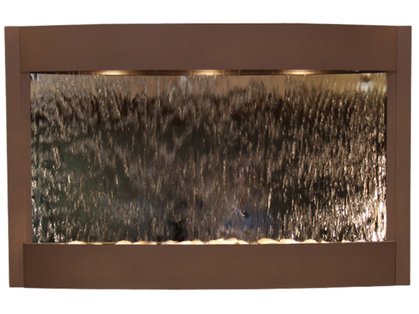Calming Waters-Woodland Brown-Silver-Mirror