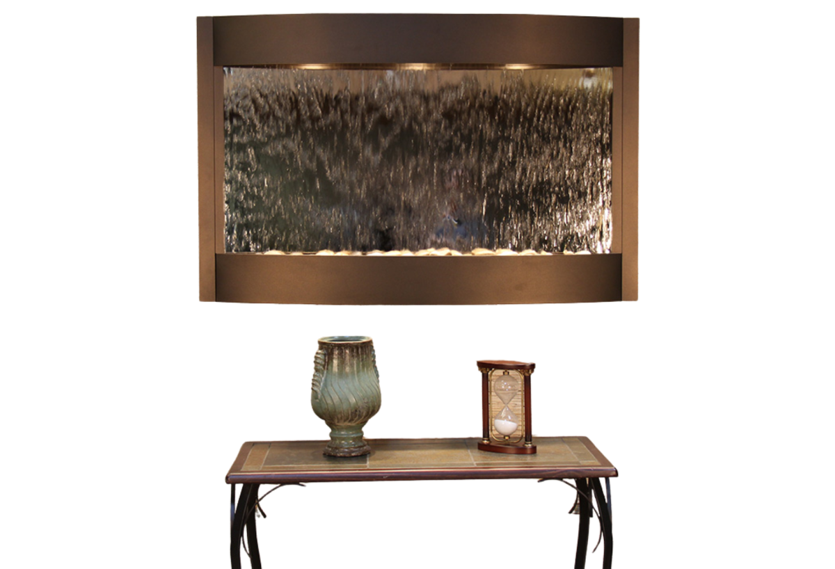 Calming Waters-Antique Bronze-Silver-Mirror
