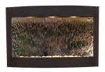Calming Waters-Textured Black-Silver-Mirror