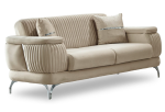 Resital Convertible Loveseat | Beige