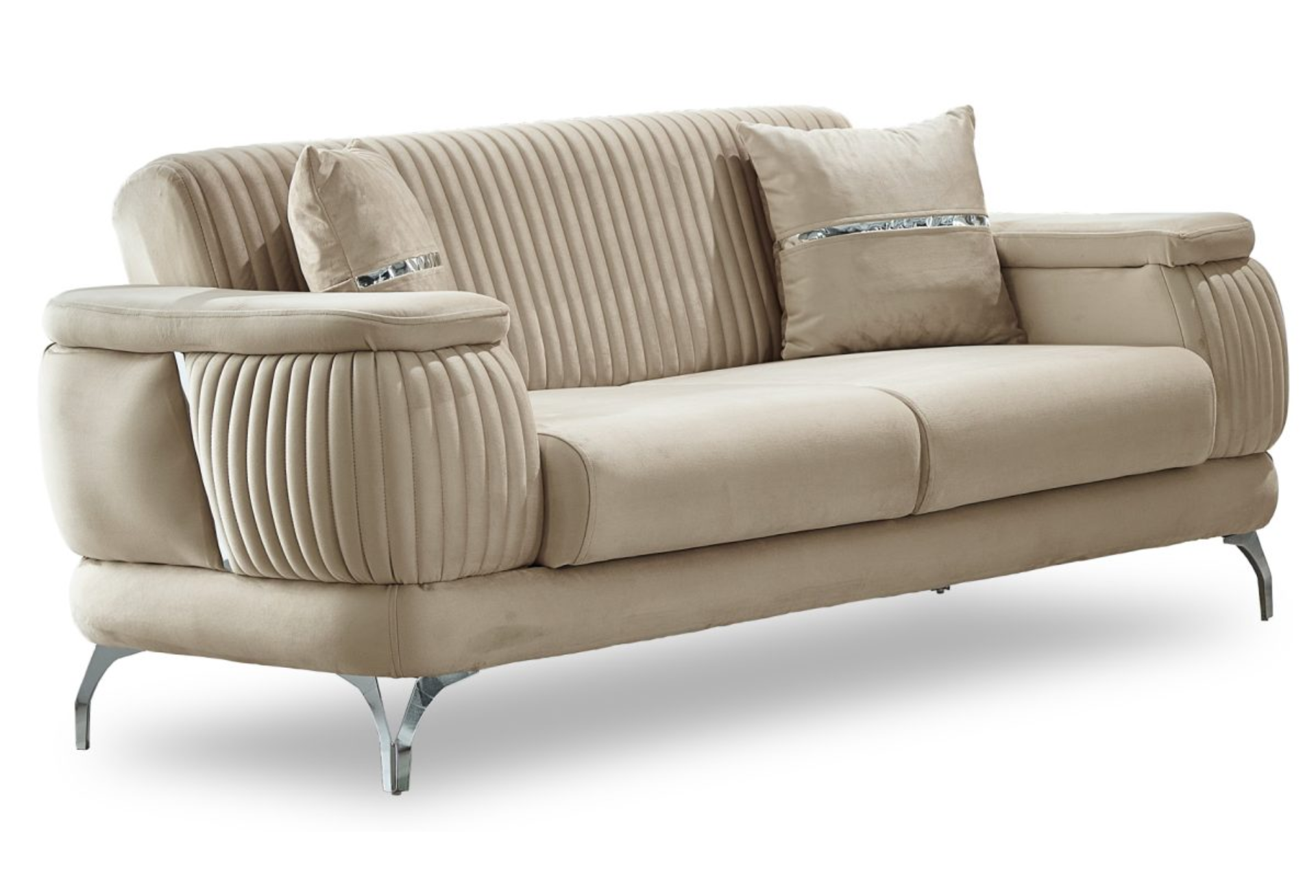 Resital Convertible Loveseat | Beige