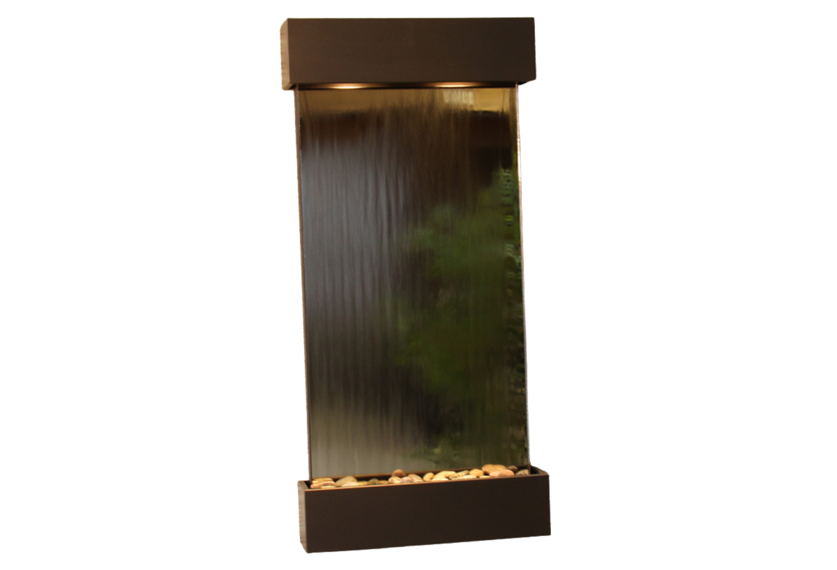 Whispering Creek-Antique Bronze-Silver Mirror