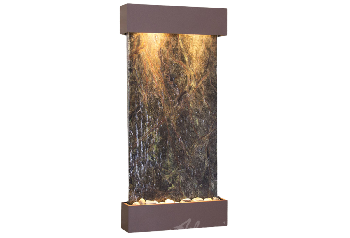 Whispering Creek-Woodland Brown-Green Marble