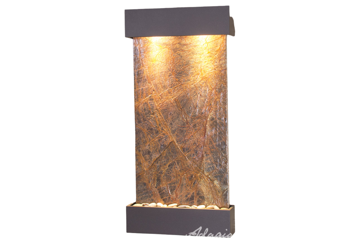 Whispering Creek-Antique Bronze-Brown Marble