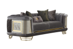 Romans Loveseat, Gray
