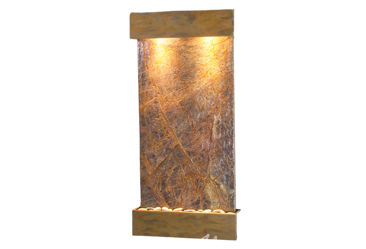 Whispering Creek-Rustic Copper-Brown Marble