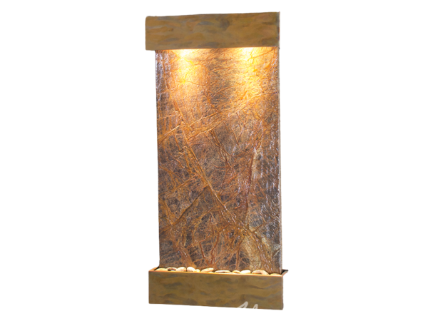 Whispering Creek-Rustic Copper-Brown Marble