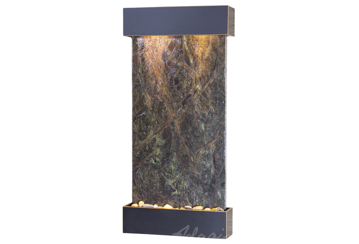 Whispering Creek-Blackened Copper-Green Marble
