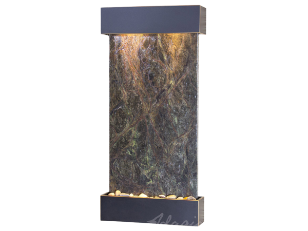 Whispering Creek-Blackened Copper-Green Marble